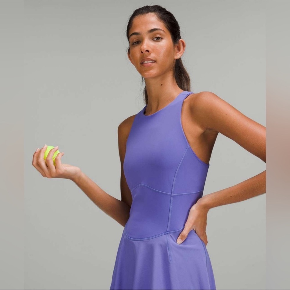 Lululemon Court Crush Dress in Purple Lilac 6 NWT - Picture 3 of 6